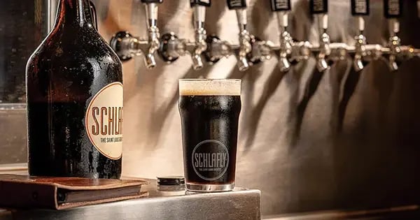 A stout beer can be enjoyed year-round.
