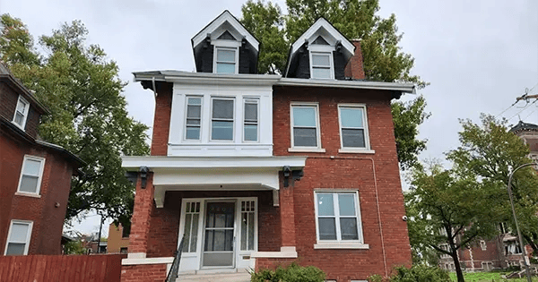 Three-story home near Fairground Park