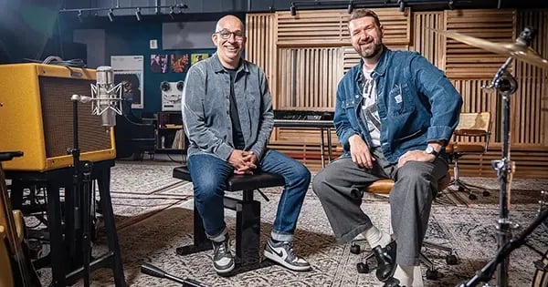 Peter Martin and Adam Maness, hosts of You'll Hear It