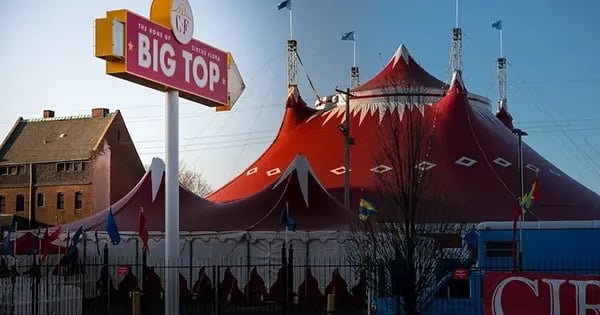 The Big Top, where Circus Flora performs
