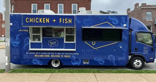 Grace Chicken + Fish food truck