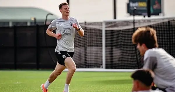 CITY SC midfielder Chris Durkin