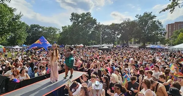 PrideFest 2024 in downtown St. Louis.