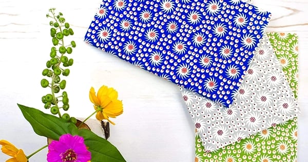 papillon press block printed notebook french pinwheel notebooks set of 3
