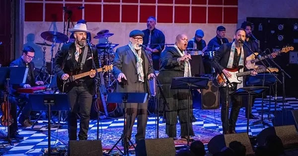 The Brothers Lazaroff Hanukkah Hullabaloo. Photo by Phillip Hamer.