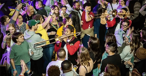 Red & Black Brass Band
